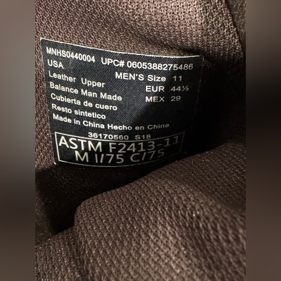 Herman Survivors Mens Bison Work Safety Boots Brown Leather Pull On US Size 11 - Picture 6 of 6